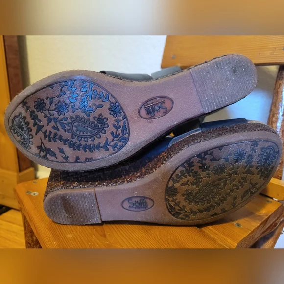 Sofft Casidy Black Wedge Sandal, Size 9.5 - Picture 5 of 8